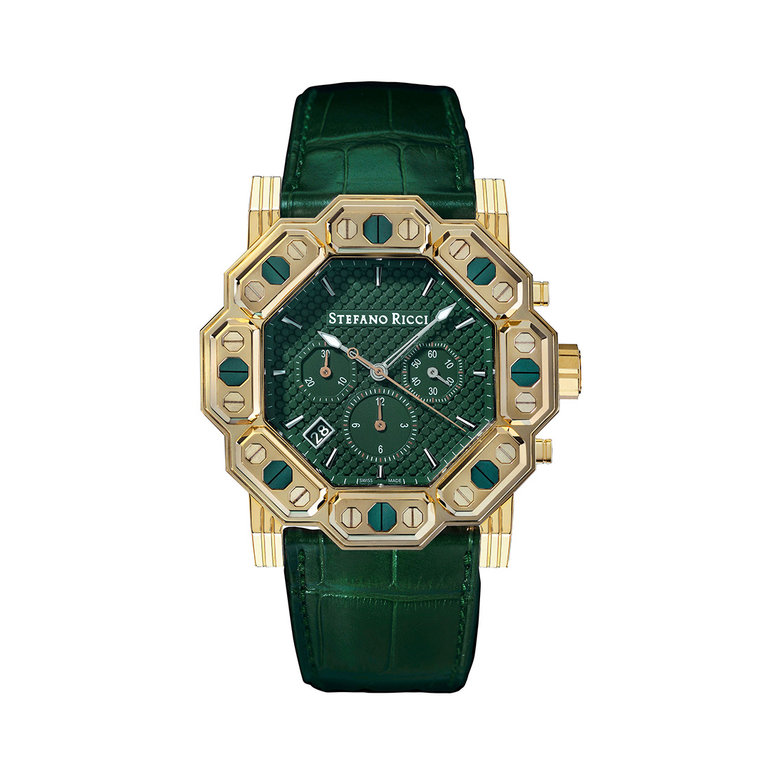 Chronograph YG Green